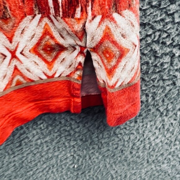 Alfred Dunner Womens Top Extra Large Orange Short Sleeve Pullover Shirt Stretch - Picture 4 of 10